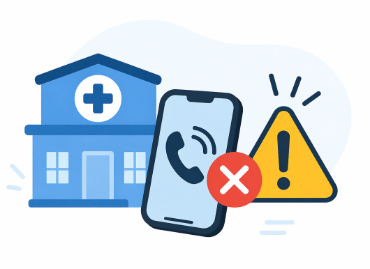 Awaria telefonu Ośrodek Zdrowia