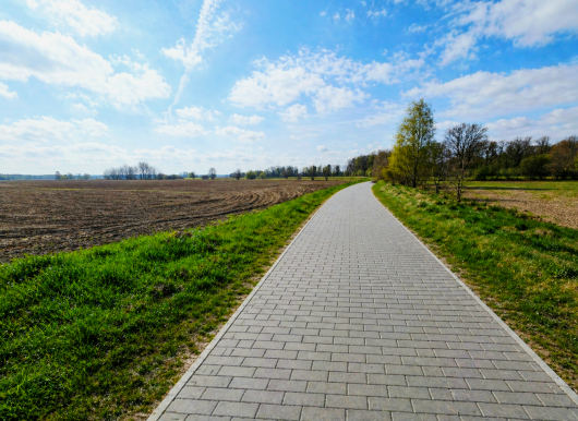 Małomice wizualizacja ścieżki