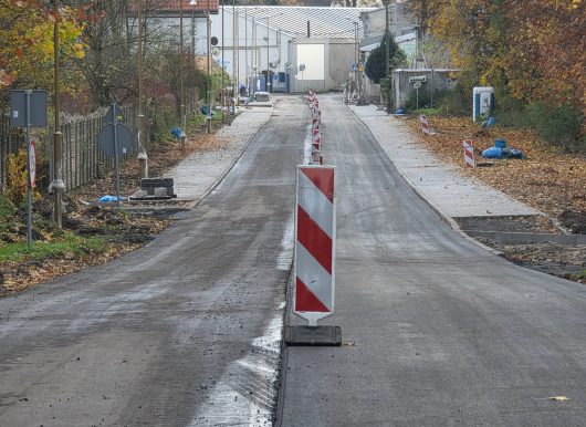 Ul. Kościuszki, Małomcie, remont