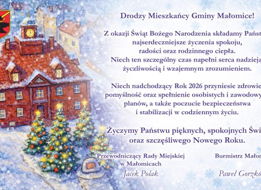 Życzenia Gmina Małomice r